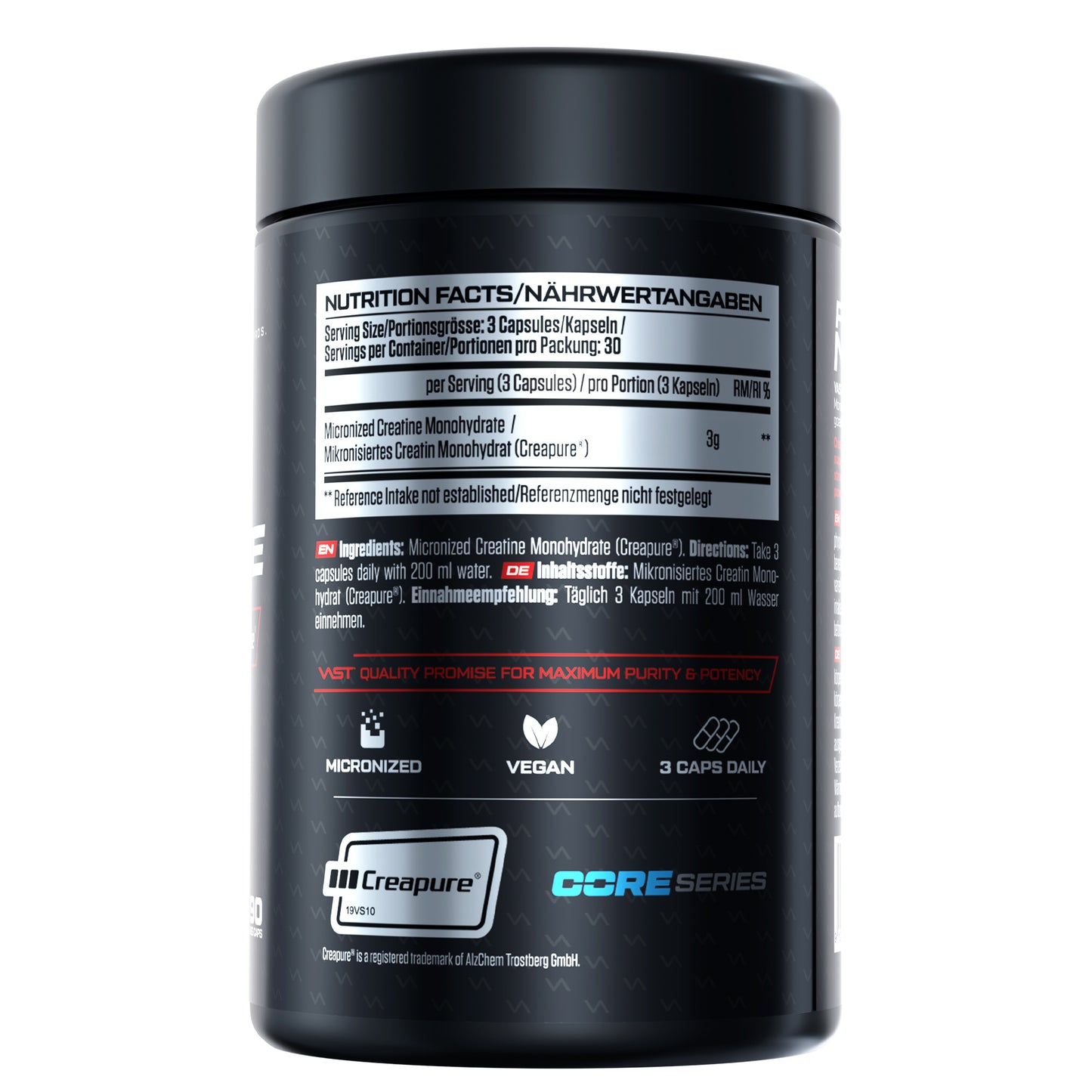 VAST Creatine Creapure Caps