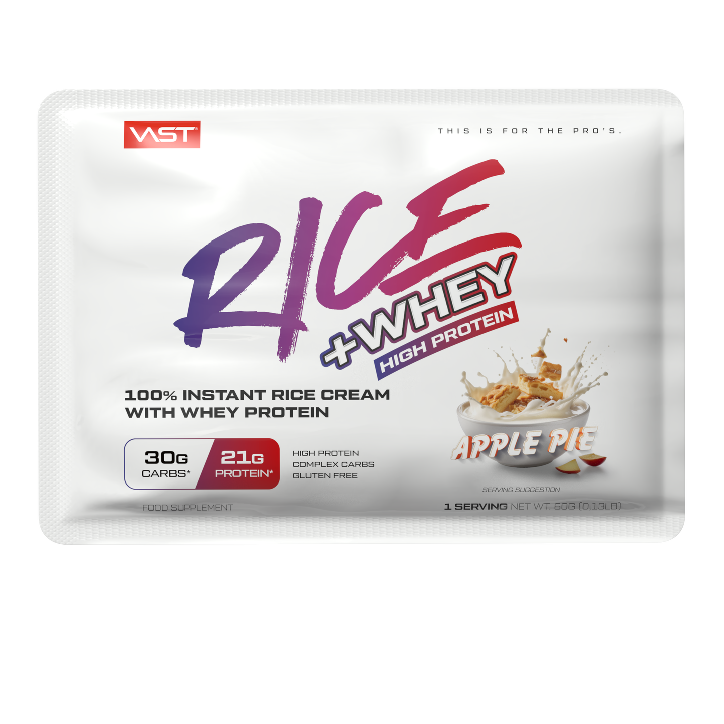 VAST RICE + WHEY To-Go Box
