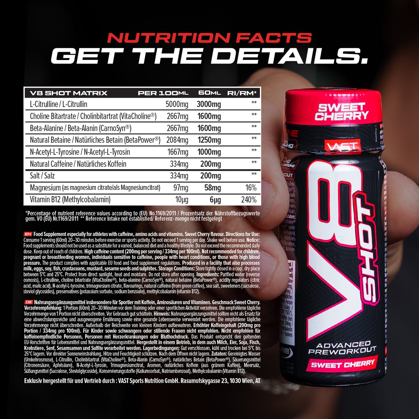 V8 Total Energy Shot